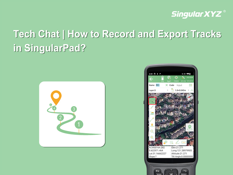 Tech Chat | Nyomvonalak rögzítése és exportálása a SingularPadben