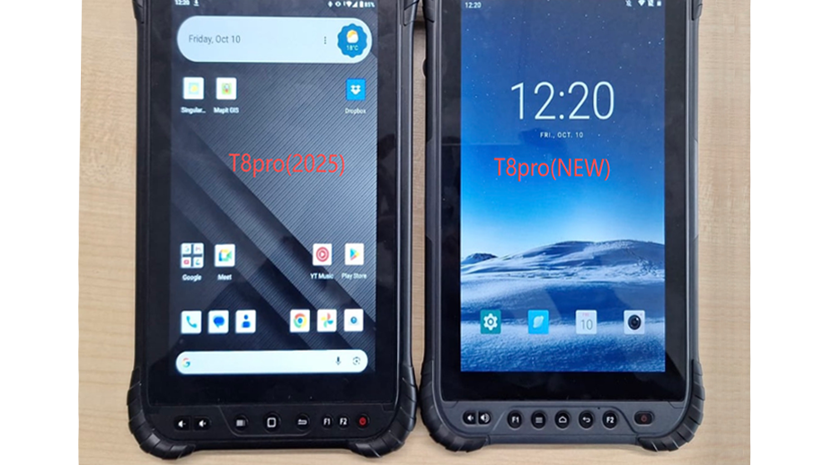 A T8 Pro 2025-ös és új táblagépváltozata egymás mellett
