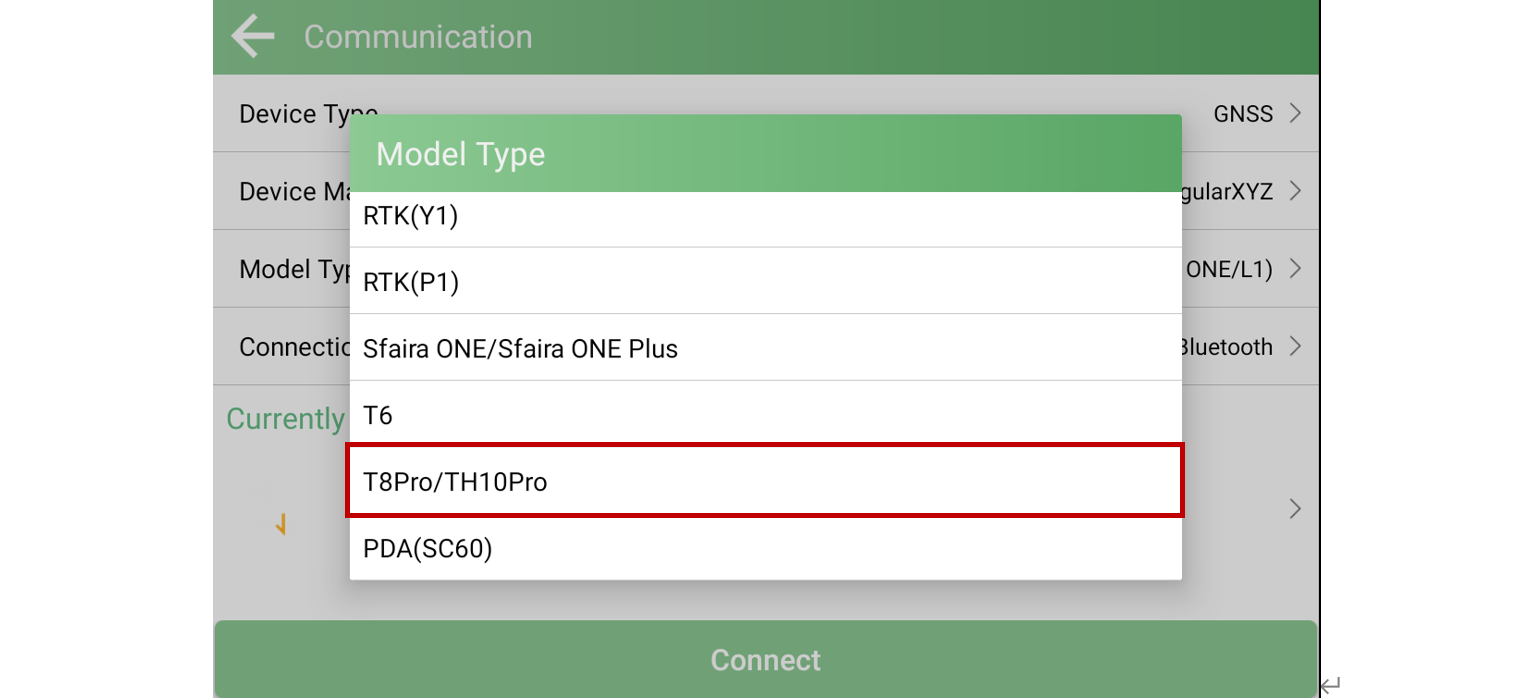 Egységes T8Pro/TH10Pro modellválasztás a SingularPadben