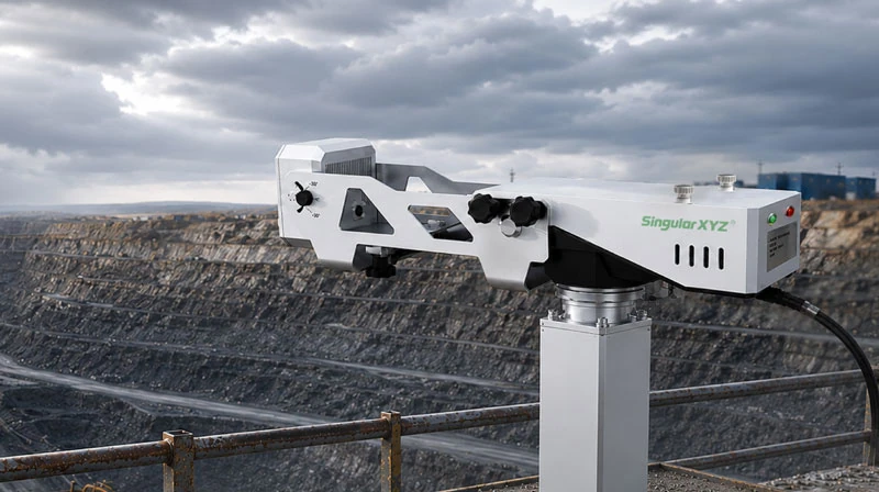 Lejtőstabilitás-monitoring radar megoldás