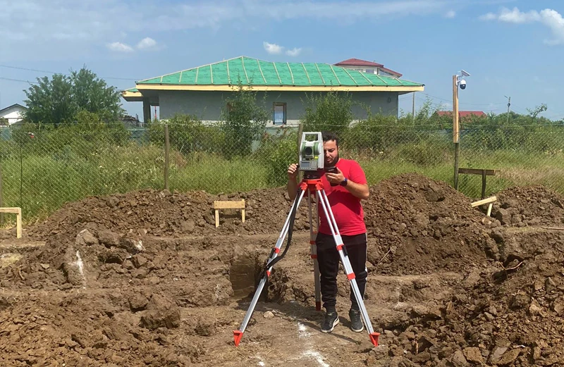 Épülettengelyek kitűzése – Románia Épülettengelyek kitűzése – Románia