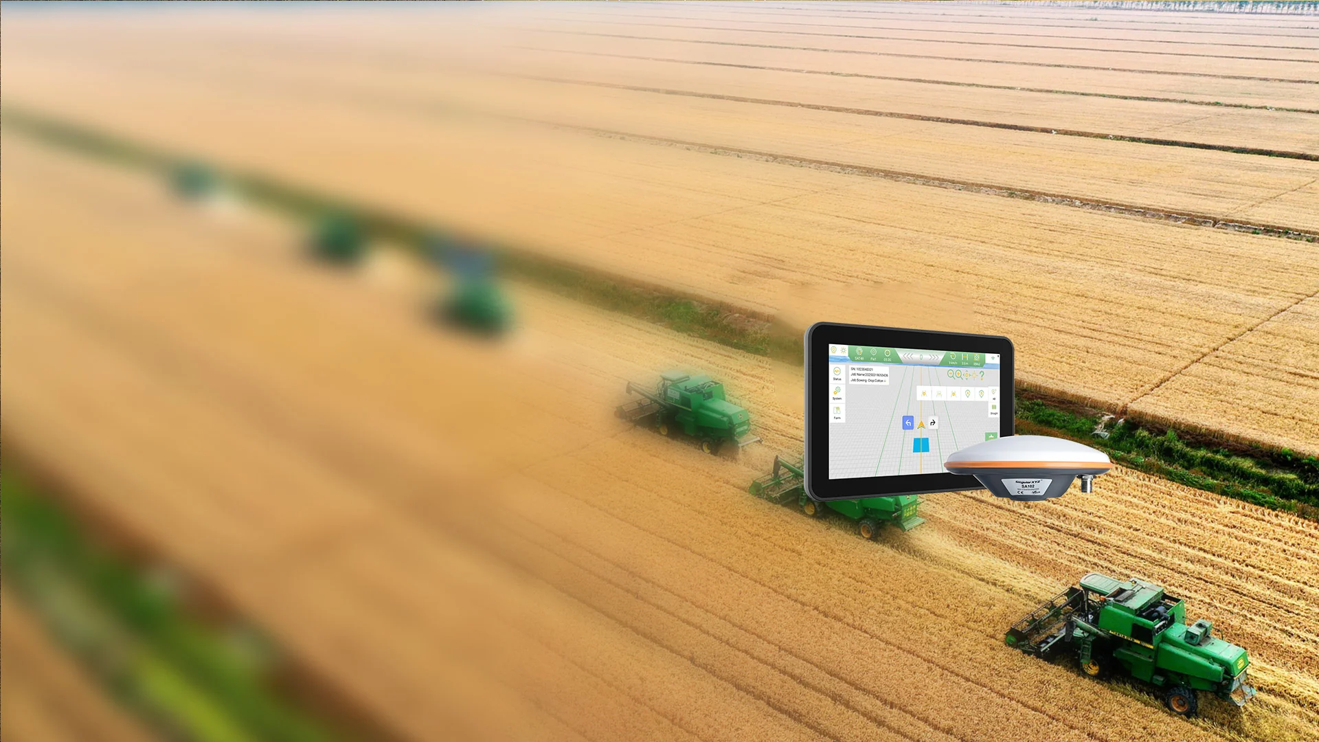SAGRO10 GNSS-SORVEZETŐ RENDSZER