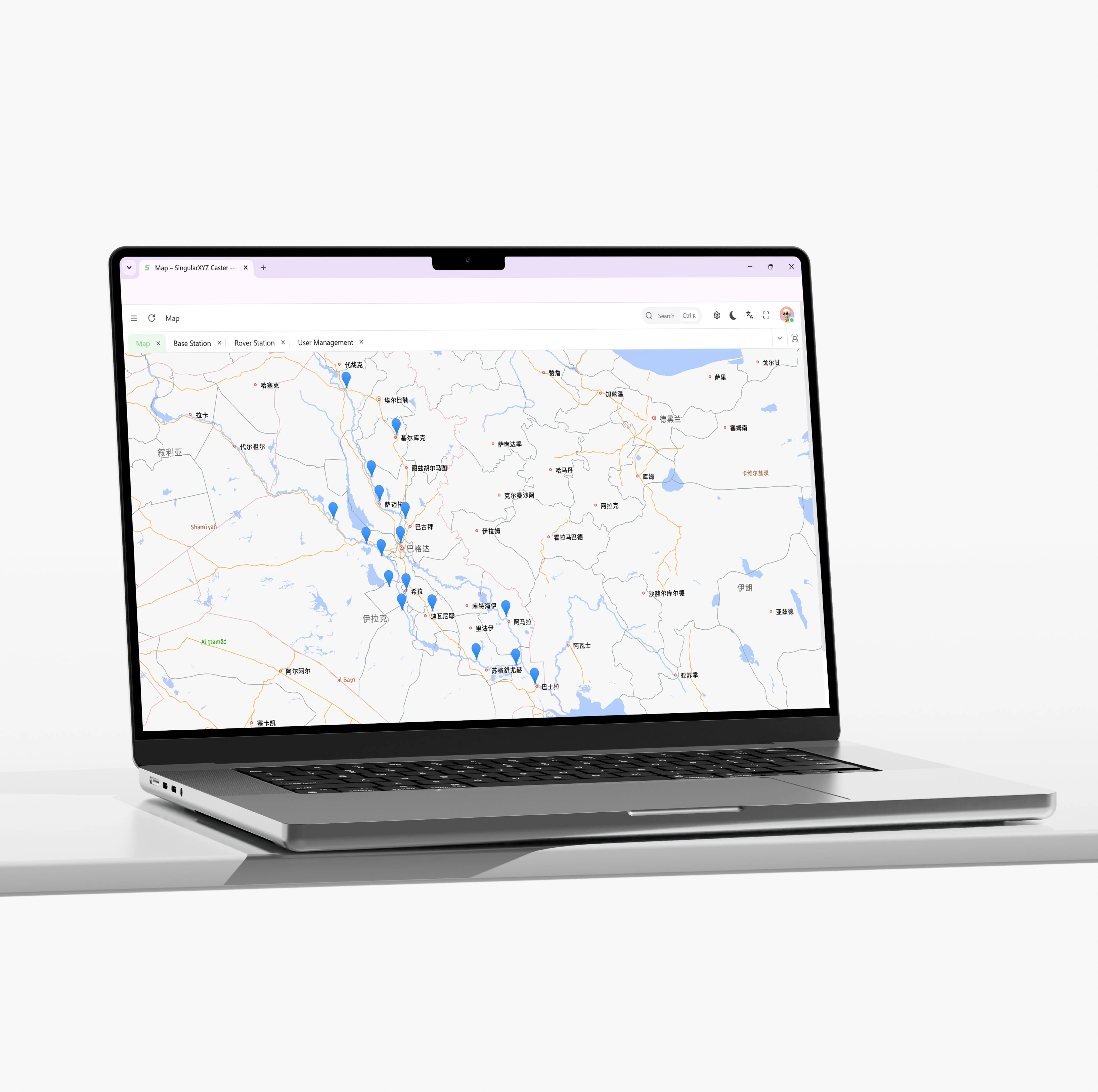 CORS hálózati vizualizáció SingularCaster – CORS hálózati vizualizáció