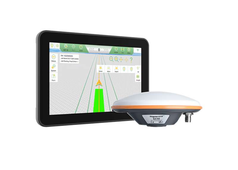SAgro10 GNSS sorvezető rendszer
